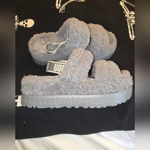 Ugg platform slippers